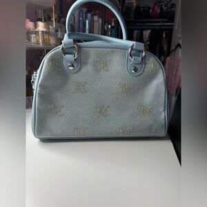 Juicy Couture Light Blue Satchel NWT